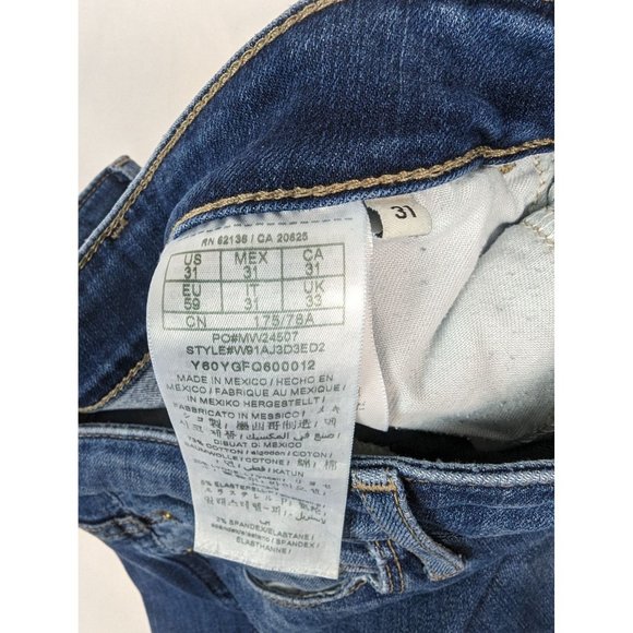 Guess Distressed Jeans size 31‎ Sexy Curve - Picture 6 of 7
